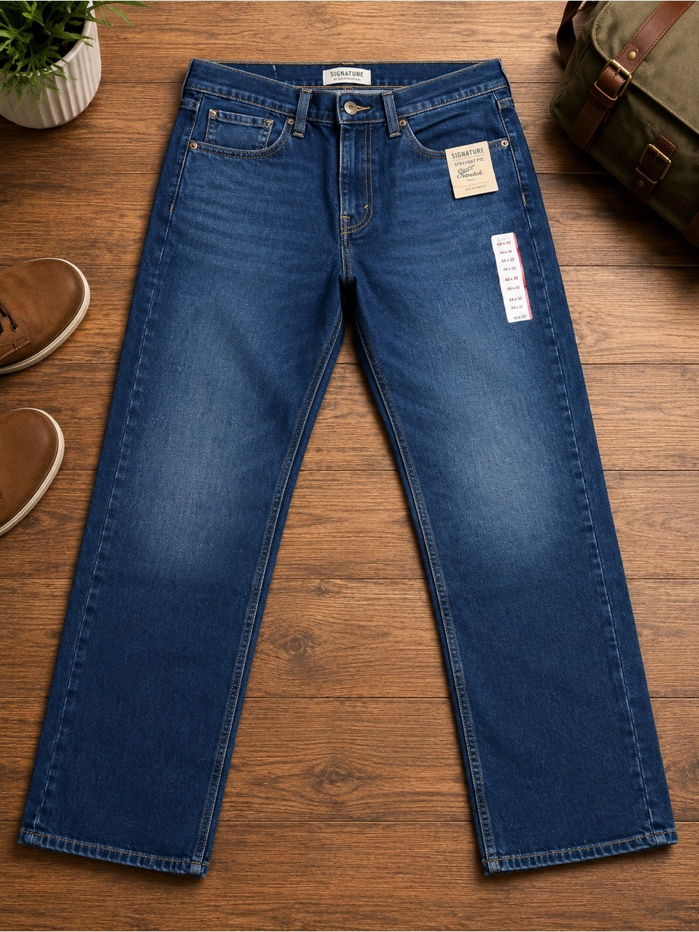 NWT Signature by Levi Strauss Gold Label Relaxed Fit Jeans Men’s 33x32